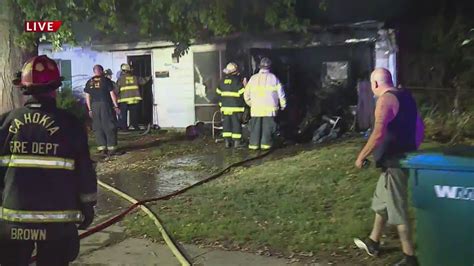 Dog dies in Cahokia Heights house fire